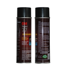 Adesivo em spray não inflamável DM-77 para papel